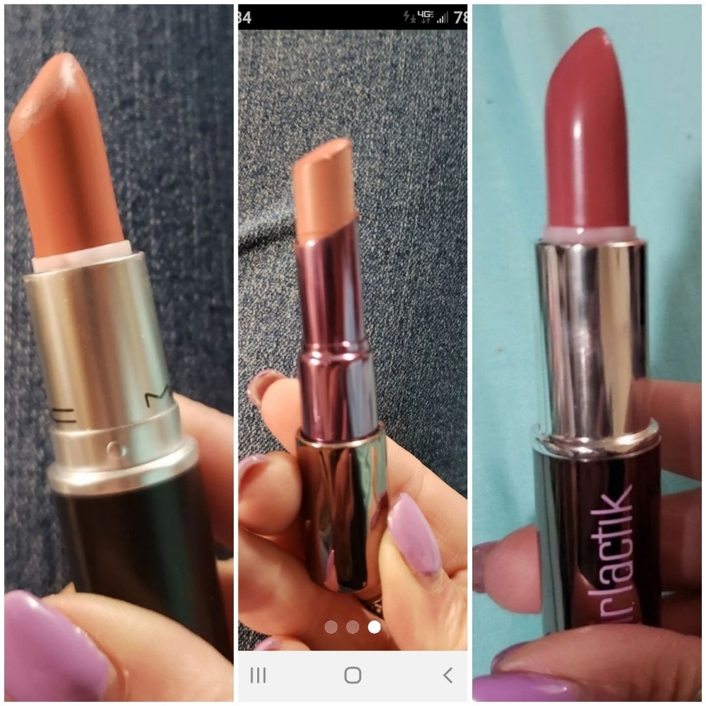 Makeup 3 Neutral  fullsize lipsticks